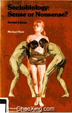 SOCIOBIOLOGY：SENSE <em>OR</em> NONSENSE？  SECOND EDITION