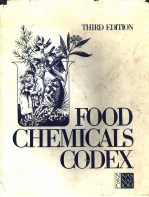FOOD CHEMIC<em>A</em>LS CODEX  <em>THIRD</em> <em>EDITION</em>