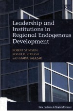 Leadership <em>and</em> <em>In</em>stituions <em>in</em> Regional Endogenous Development