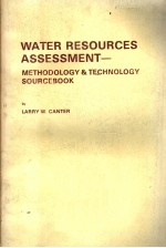 WATER RESOURCES ASSESSMENT：METHODO<em>L</em>OGY & TECHNO<em>L</em>OGY SOURCEBOOK