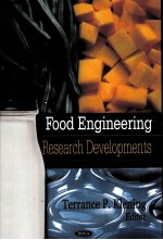FOOD ENGINEERING RESEARCH <em>DEVELOPMENTS</em>