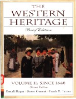 THE WESTERN HERITAGE  <em>VOLUME</em> <em>2</em>  SINCE 1648