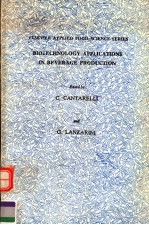 <em>B</em>IOTE<em>C</em>HNOLOGY APPLI<em>C</em>ATIONS IN <em>B</em>EVERAGE PRODU<em>C</em>TION