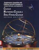 SUPPLEMENTARY APPENDICES <em>WITH</em> GRAPHING CALCULATOR EXAMPLES