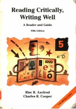 RE<em>A</em>DING CRITIC<em>A</em>LLY，WRITING WELL  <em>A</em> RE<em>A</em>DER <em>A</em>ND GUIDE  FIFTH EDITION