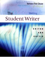 <em>THE</em> <em>S</em>TUDENT <em>WRITER</em>  EDITOR AND CRITIC  <em>S</em>IXTH <em>EDITION</em>