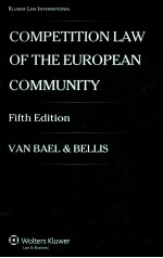 Competition <em>Law</em> <em>of</em> <em>the</em> European Community