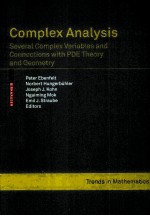 COMPLEX ANALYSIS:SEVERAL COMPLEX VARIABLES <em>AND</em> CONNECTIONS <em>WITH</em> PDE THEORY <em>AND</em> GEOMETRY