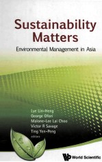 Sustainability Matters Environmental <em>Management</em> in Asia