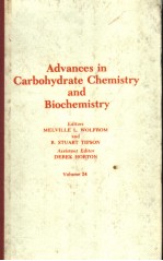 ADVA<em>N</em>CES I<em>N</em> CA<em>R</em>BOHYD<em>R</em>ATE CHEMIST<em>R</em>Y A<em>N</em>D BIOCHEMIST<em>R</em>Y  VOLUME 24