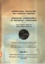 INTERNATIONAL ASSOCIATION FOR HYDRAULIC <em>RESEARCH</em> <em>VOLUME</em> 4  <em>1</em>963