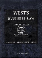 WEST'S BUSINESS L<em>A</em>W <em>TEXT</em> C<em>A</em>SES Leg<em>a</em>l