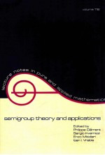 SEMIGROUP <em>THEORY</em> AND <em>APPLICATIONS</em>