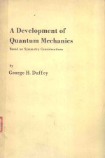 A DEVELOPMENT OF <em>QUANTUM</em> <em>MECHANICS</em>