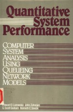 QUANTITATIVE SYSTEM PERFORMANCE COMPUTER SYSTEM ANALYSIS USING QUEUEING NETWORK MODELS
