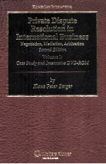 Private Dispute Resolution <em>in</em> <em>In</em>ternational Bus<em>in</em>ess
