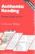 AUTHENTIC <em>READING</em> <em>TEACHER</em>'<em>S</em> <em>BOOK</em> AND KEY