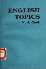 ENGLISH <em>TOPICS</em>