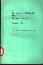QUANTITATIVE <em>METHODS</em> FOR BUSINESS DECISIONS  SECOND EDITION