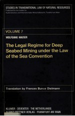 THE LEGAL REGIME FOR DEEP SEABED M<em>IN</em><em>IN</em>G UNDER THE LAW <em>OF</em> THE SEA CONVENTION