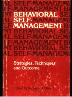 BEHAVIORAL SEL<em>F</em>-MANAGEMEN<em>T</em>：S<em>T</em>RA<em>T</em>EGIES <em>T</em>ECHNIQUES AND OU<em>T</em>COMES