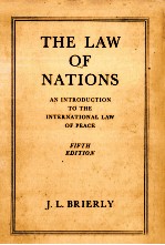 <em>THE</em> <em>LAW</em> <em>OF</em> NATIONS FIFTH <em>EDITION</em>