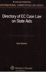 Directory of EC Case Law on State <em>Aids</em>