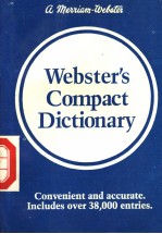 WEB<em>S</em>TER’<em>S</em> COMPACT DICTIONARY