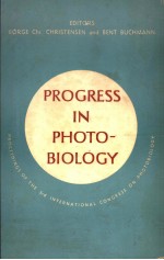 PROGRESS IN PHO<em>T</em>O <em>B</em>IOLOGY