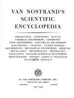 VAN NOSTRAND'S SCIENTIFIC <em>ENCYCLOPEDIA</em>  THIRD EDITION