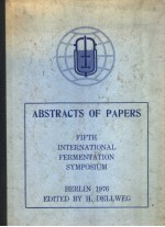 ABSTRACTS <em>OF</em> PAPERS FIFTH INTERNATIONAL FERMENTATION SYMPOSIUM