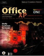 <em>MICROSOFT</em> OFFICE XP WINDOWS XP <em>EDITION</em> INTRODUCTORY CONCEPTS AND TECHNIQUES
