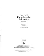 THE NEW ENCYCLOPAEDIA BRITANNICA  15TH <em>EDITION</em>  VOLUME 9  KNOWLEDGE IN DEPTH