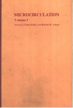 <em>MICROCIRCULATION</em>  <em>VOLUME</em> <em>1</em>