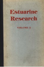 ESTUARINE RESEARCH  <em>VOLUME</em> <em>2</em>