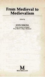 <em>FROM</em> MEDIEVAL <em>TO</em> MEDIEVALISM