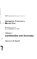 MTP INTERNATIONAL REVIEW OF SCIENCE VOLUME <em>7</em> LANTHANIDES AND ACTINIDES