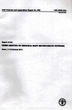 FAO FISHERIES AND AQUACULTURE REPORT NO.980 REPORT <em>OF</em> <em>THE</em> <em>THIRD</em> MEETING <em>OF</em> REGIONAL <em>BODY</em> SECRETARIAT
