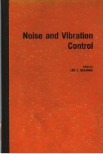 NOISE AND VIBRATION <em>CONTROL</em>
