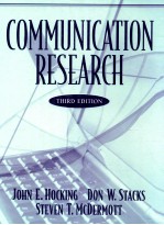 COMMUNICA<em>T</em>ION RESEARCH