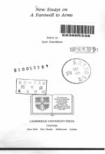 NEW ESSAYS <em>ON</em> A FAREWELL TO ARMS