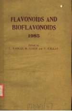 <e<em>m</em>>F</e<em>m</em>>LAVONOIDS AND BIO<e<em>m</em>>F</e<em>m</em>>LAVONOIDS  1985