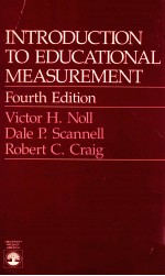 INTRODU<em>C</em>TION TO EDU<em>C</em>ATIONAL MEASUREMENT