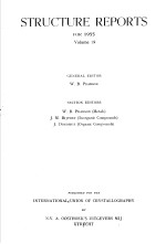 <em>STRUCTURE</em> REPORTS FOR 1955  VOLUME 19