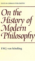 <em>ON</em> THE HISTORY OF <em>MODERN</em> PHILOSOPHY