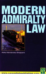 MODERN ADMIRALTY LAW  <em>WITH</em> RISK MANAGEMENT ASPECTS