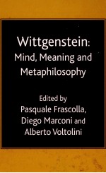 WITTGENSTEIN:<em>MIND</em>