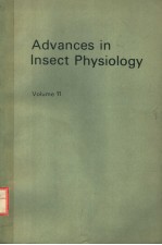 ADVAN<em>C</em>ES IN INSE<em>C</em>T PHYSIOLOGY  VOLUME 11