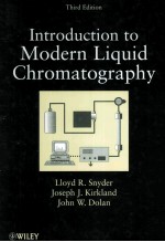 <em>INTRODUCTION</em> <em>TO</em> MODERN LIQUID CHROMA<em>TO</em>GRAPHY <em>Third</em> <em>Edition</em>