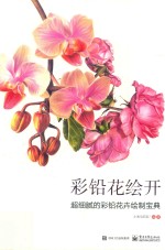 彩铅花绘开  超细腻的彩铅花卉绘制宝典  全彩版